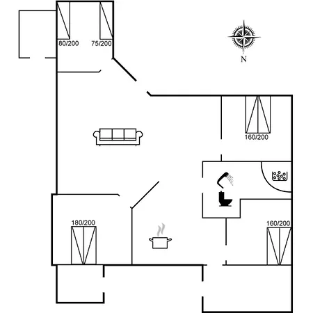 Naewe - 30km From The Sea By Interhome Toftlund
